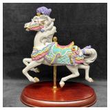 Lenox The Carousel Charger Horse Hand Crafted Porc