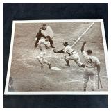 Ted Williams at Home Plate Boston Red Sox Black an