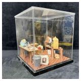 Miniature Dollhouse Workshop Diorama Artisan Studi