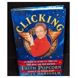 Signed Faith Popcorn Clicking Hardcover