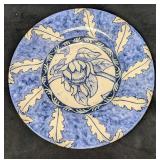 Moultrie Creek Studios Blue & White Ceramic Bowl