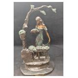 Vintage Bronze After Louis Justin Icart  Florist S