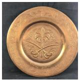 Decorative Copper Plate Middle Eastern Copper