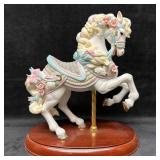 Lenox Carousel Ribbons Horse Hand Painted Porcelai