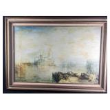 The Dogana and Santa Maria della Salute, Venice, 1