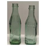 Vintage Virginia Etna And King Cola Glass Bottles