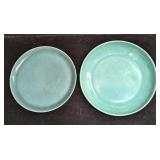 Vintage Russel Wright Plate And Evelyn Horton Bow