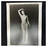 Vintage Analog Photograph Dorothy Knapp Nude Portr