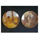 Reverie and Dear Child Decorative Plates Spencer B