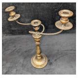 Vintage Gorham 3 Candle Holder Sterling Silver Can