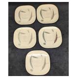 5 Vintage Franciscan Trio Bread & Butter Plates B