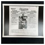 Black and White Analog Photo Print Bonnie and Clyd