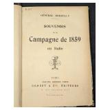 General Bourelly Souvenirs De La Campagne de 1859