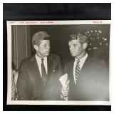 John F. Kennedy and Robert F. Kennedy Black and Wh