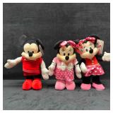 Disney Mickey and Minnie Mouse Plush Movement Danc
