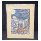 Original Watercolor By Mike Bisceglia