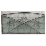 All Clear Stained Glass Window Three Piece Set