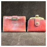 Etienne Aigner Wallet Coin Purse Leather Designer