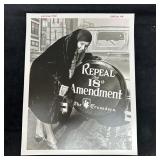 Prohibition Era Photograph Repeal the 18th Amendme