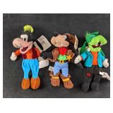 Disney Mini Bean Bag Three Kinds Of Goofy