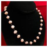 Sterling River Pearl Necklace