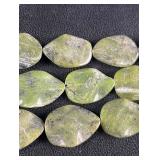 New Jade Serpentine Bead Strands Organic Shaped