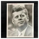 John F. Kennedy Black and White Portrait Analog Ph