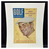 October 1960 Golf Digest Magazine 10th Anniversary