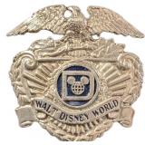 1970s/1980s Walt Disney World Security Hat Badge
