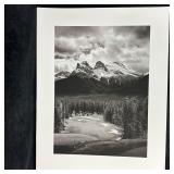 Three Sisters Mountain Canmore Alberta Canadian Ro