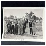 Golf Tournament Crowd Photograph Print Spectators