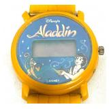 Vintage Disney Yellow Aladdin Hologram Watch