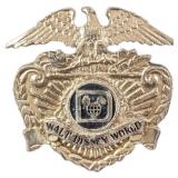 1970s/1980s Walt Disney World Security Hat Badge