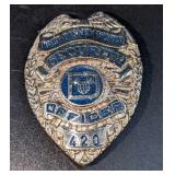 Early 1980s Disney World Female Security Badge