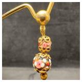 Murano Art Glass Venetian Lamp Work Black Copper A