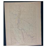 1921 USGS Topographic Map of North Dakota