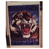 Kodak Transparent 4 X 5 Barnum & Bailey Tiger