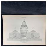 1895-1903 McKim Mead and White Architectural Print