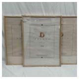 Set of 3 MCS Dakota 18x24 Solid Majestic Maple Woo