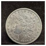 1880 Morgan Silver Dollar P Mint Coin