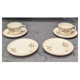 Retired Franciscan Springsong Saucers & Flat Cups