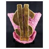 Pink Dollar Sign Local Theater Large Top Hat