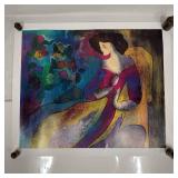 Linda Le Kinff Annabella Seriolithograph 24" x 29"