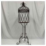 Tall Decorative Metal Plant Stand Victorian Birdca