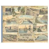 1915 Glimpses Of The Panama Canal Photo Book