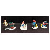 3 Coca-Cola Town Square Christmas Character Figuri