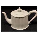 I. Godinger & Co. - White Porcelain Tea Pot with L