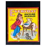 Vintage 4 Puzzles Everyday Picture MCMLI Saalfield
