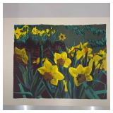 Daffodil in the Shade Wilcox Artist Proof AP Serig