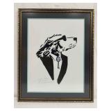 Lonely Dog Gold Geometric Black Suit Jacket Turquo